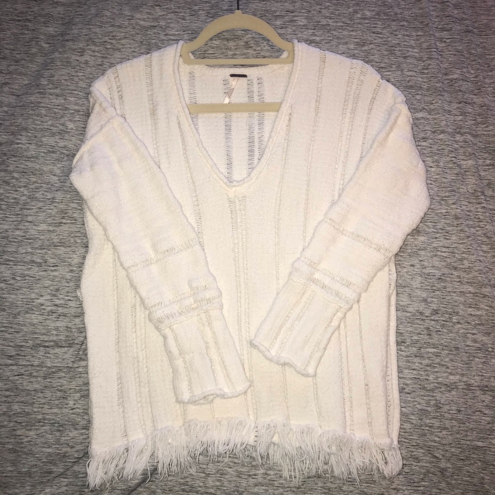 Free People V-Neck Sweater